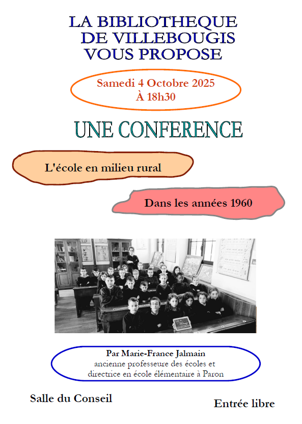 Conférence école rural 2025